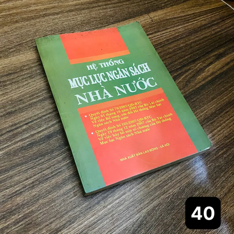 Hệ Thống Mục Lục Ngân Sách Nhà Nước#HATRA 968601