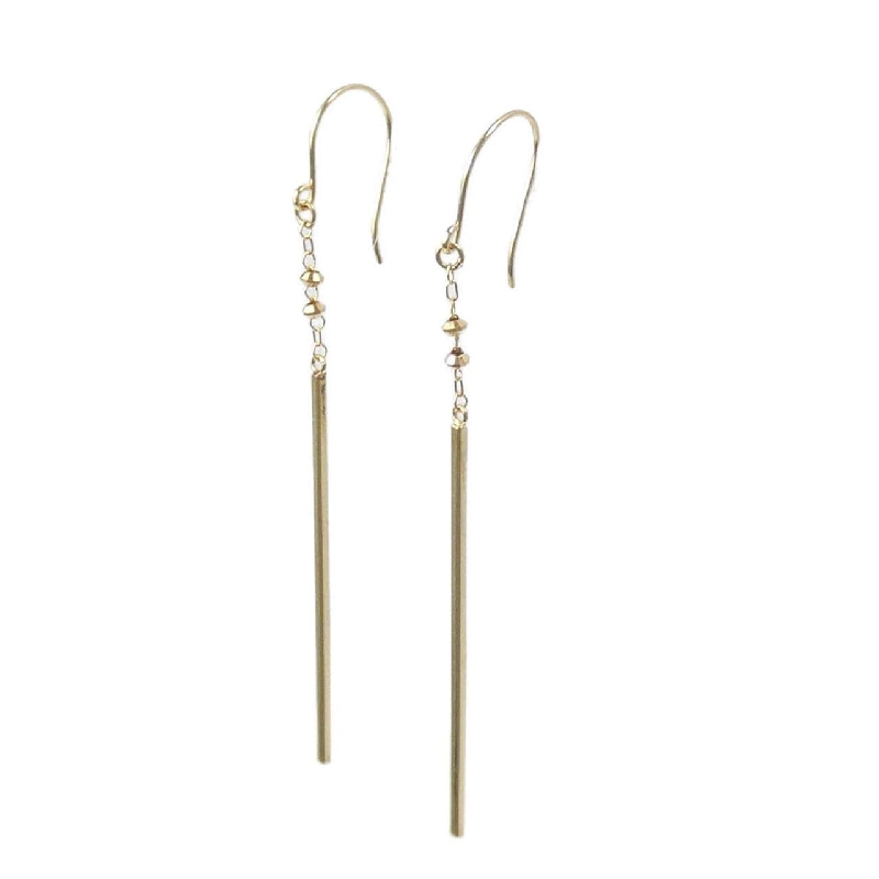 K18YG Bông tai - Hàng hiệu Authentic 870529