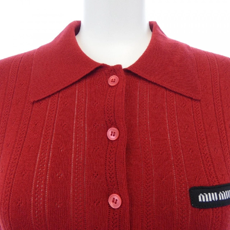 Áo polo MIU MIU MIU MIU logo MMLA39 SOOO 159H - Hàng hiệu Authentic 808751