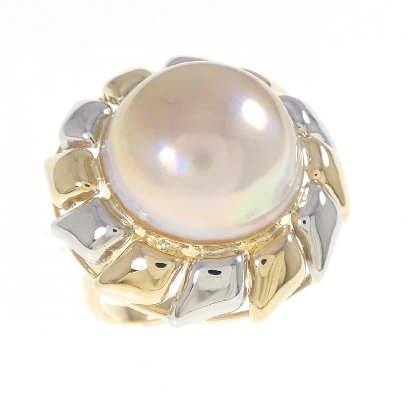 Nhẫn Mabe Pearl K18YG/PT900 - Hàng hiệu Chính hãng 853551