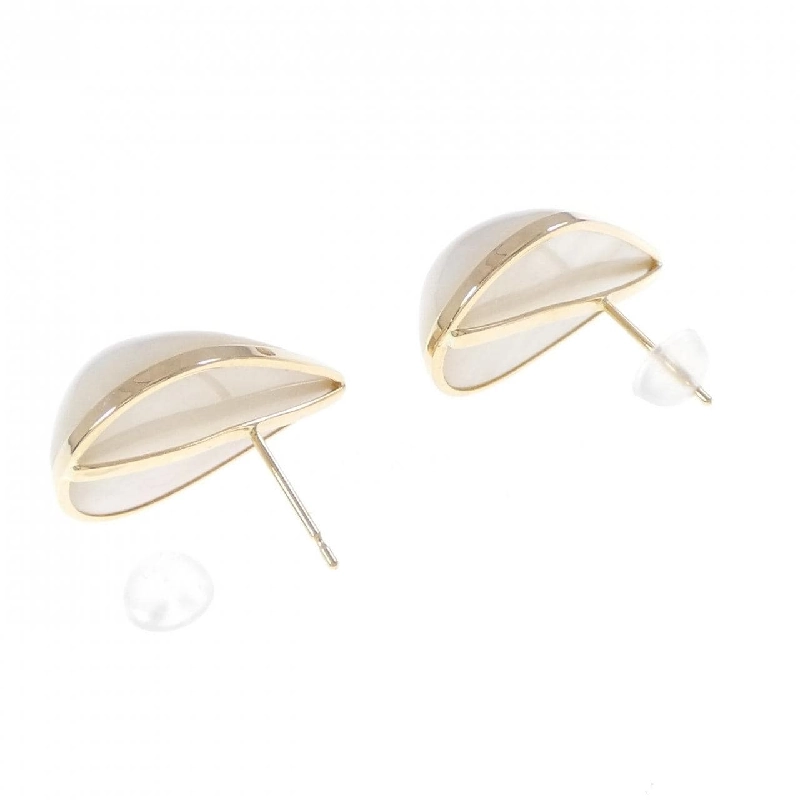 K18YG Mabe Pearl Bông tai - Hàng hiệu Authentic 866600