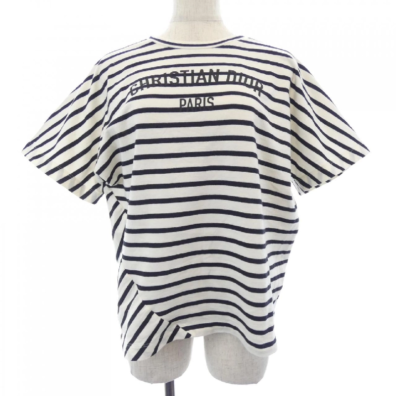 クリスチャンディオール CHRISTIAN DIOR D？STRIPES Cotton Jersey 543T15A4235 Áo - Hàng hiệu Authentic 817997