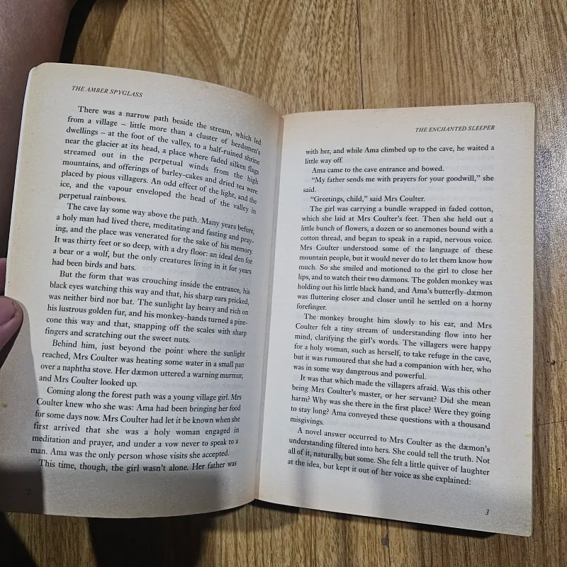 The amber spyglass  1012822