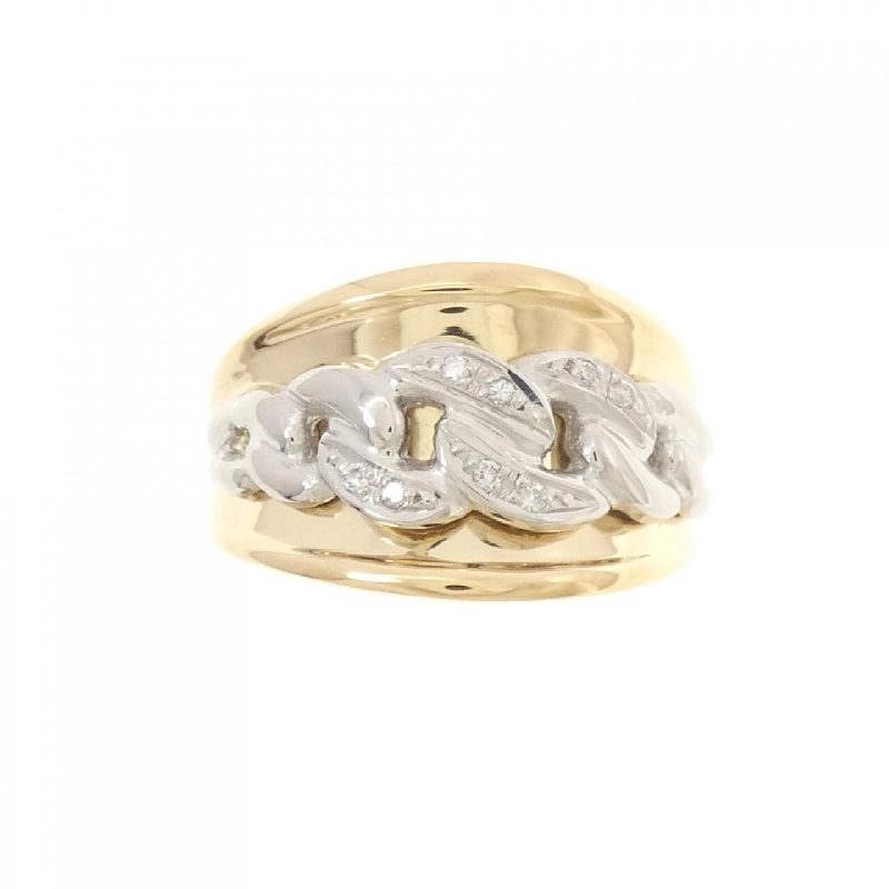 Nhẫn kim cương K18YG/PT 0.04CT - Hàng hiệu Chính hãng 853558