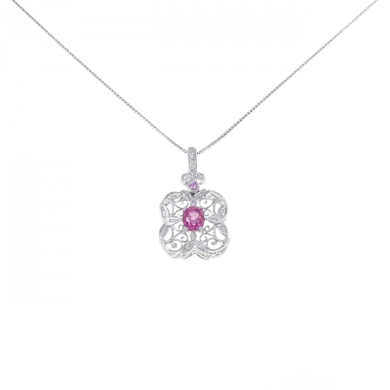 K18WG Spinel Necklace 1.08CT - Hàng hiệu Authentic 865453