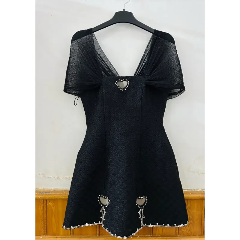 Đầm tiệc đen ChouChou 557239