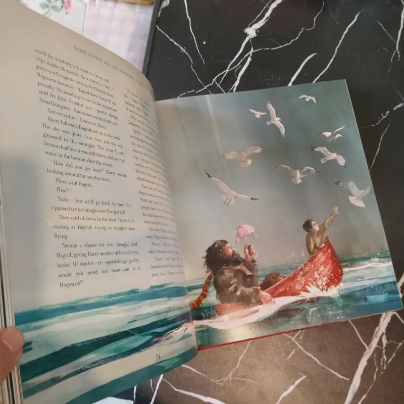 Harry Potter and the Sorcerer's Stone: The Illustrated - US Edition (Harry Potter, Book 1) 1009979