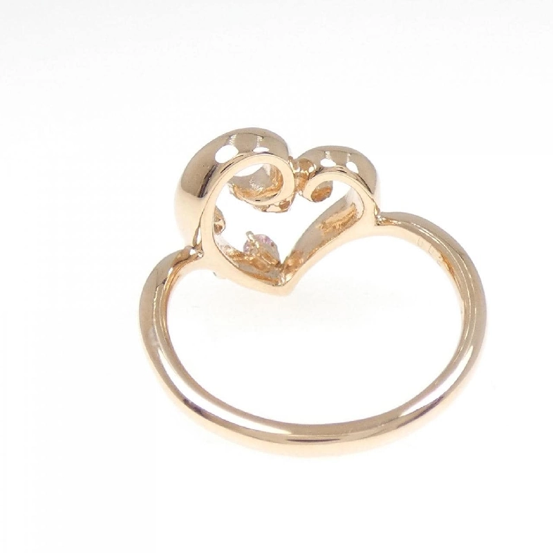 Nhẫn Sapphire K10PG hình trái tim 0.03CT 668777