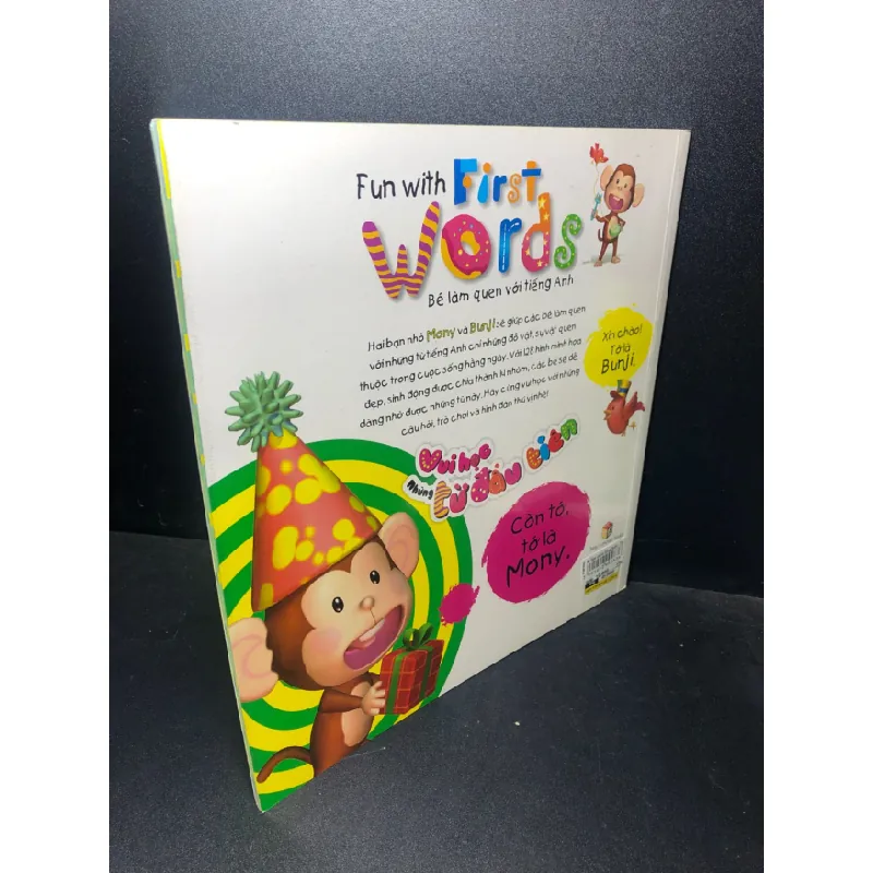 [Phiên Chợ Sách Cũ] Vui học những từ đầu tiên - fun with first words 2303 417435