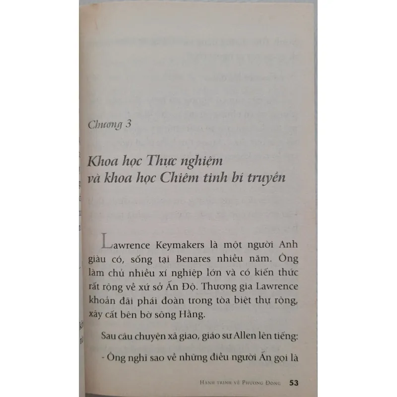 Hành trình về phương Đông (còn mới 80%) 977165