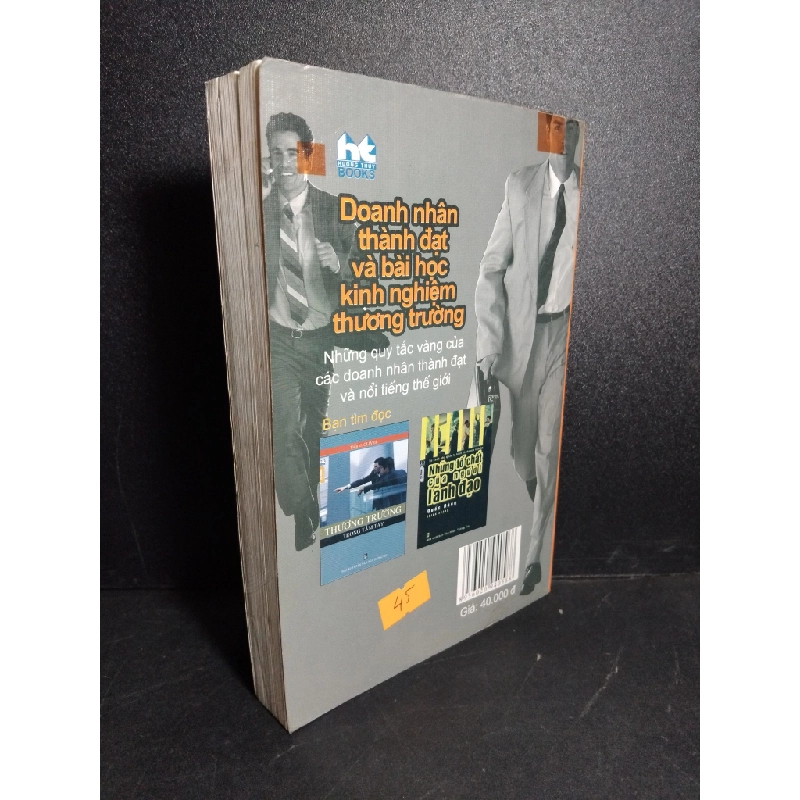 Doanh nhân thành đạt và bài học kinh nghiệm thương trường mới 90% bẩn bìa, ố nhẹ 2004 HCM1001 Phan Lan MARKETING KINH DOANH 381031