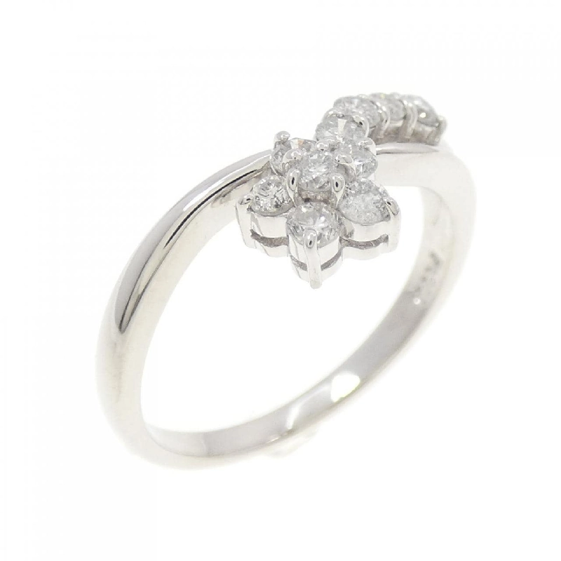 Nhẫn kim cương hoa PT900 0.30CT 670271