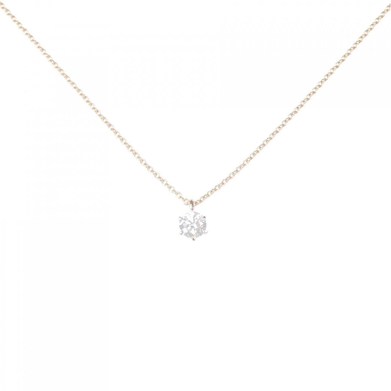 K18PG Dây chuyền kim cương 0.205CT J SI1 EXT H&C - Hàng hiệu Chính hãng 874041