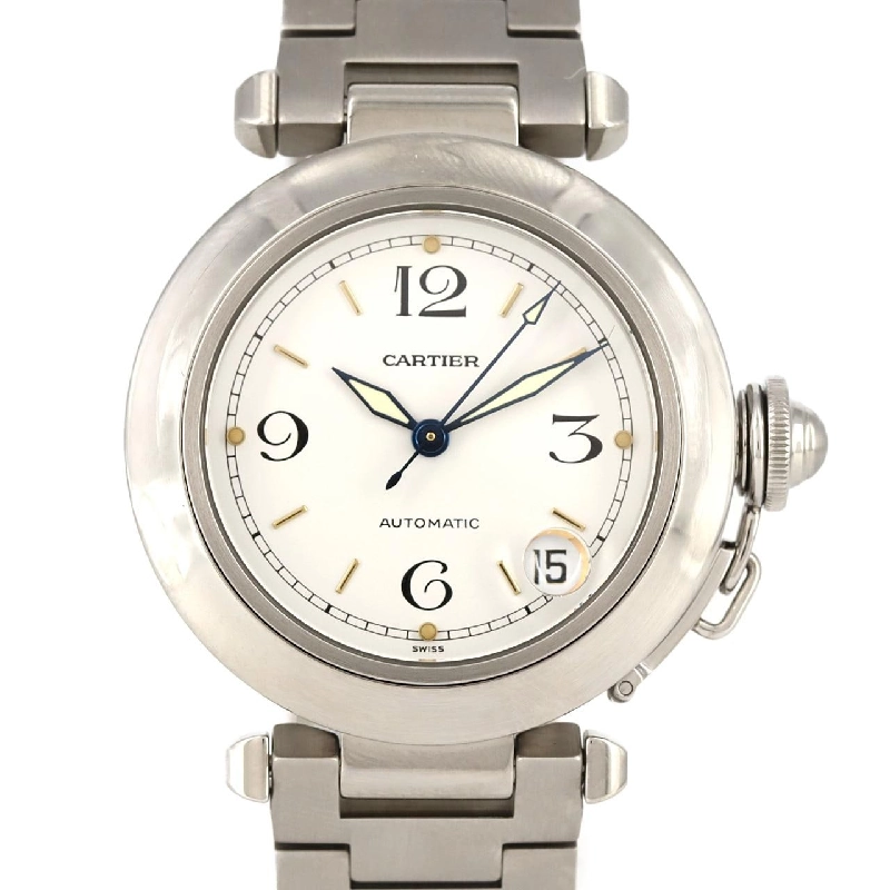Cartier Pasha C W31015M7 SS Automatic - Hàng hiệu Authentic 876685