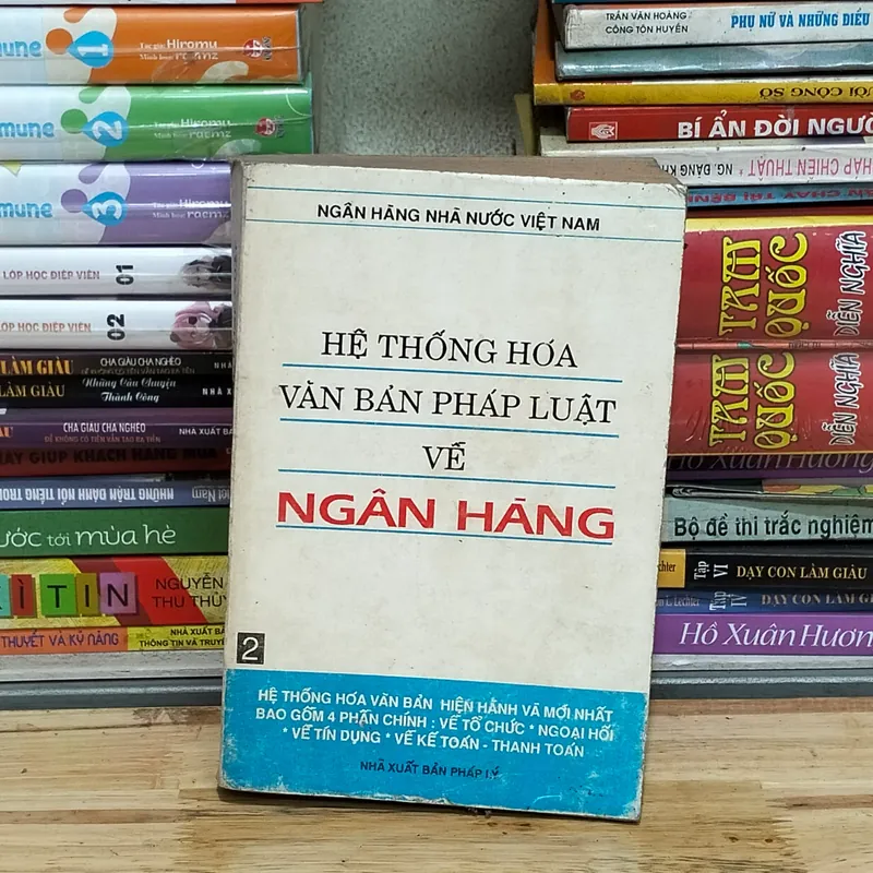 Hệ thống hoá văn bản pháp luật về ngân hàng  577034