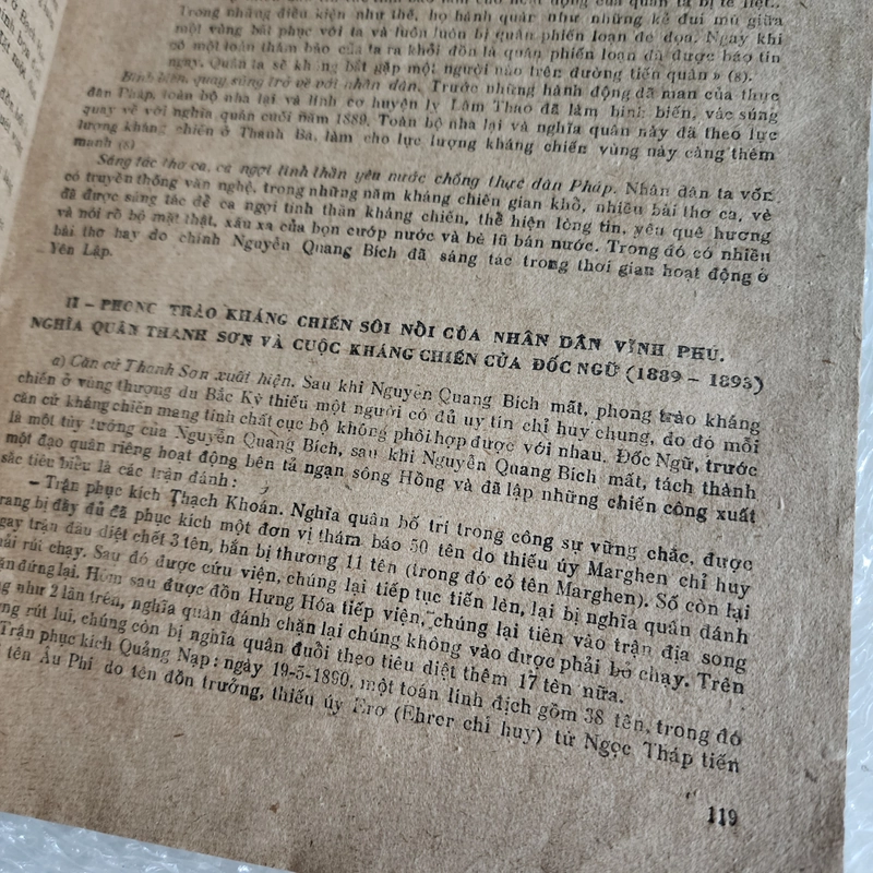 Lịch sử Vĩnh Phú | Ty văn hóa thông tin | 1980 khổ to | tình trạng như hình 526464