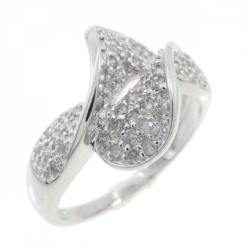 Nhẫn kim cương K18WG 0.42CT 669968