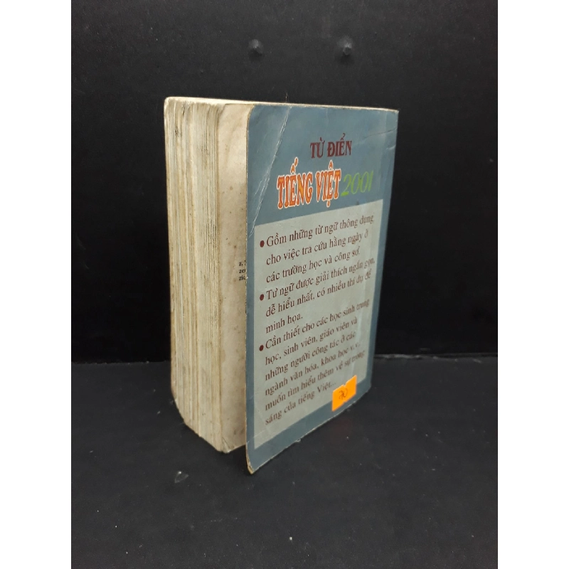 Từ điển Tiếng Việt 2001 mới 70% ố nặng HCM2809 Nguyễn Văn Xô GIÁO TRÌNH, CHUYÊN MÔN 917410