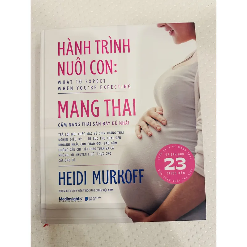 Sách Hành trình mang thai - cẩm nang đầy đủ nhất của tác giả Heidi Murkoff 596319