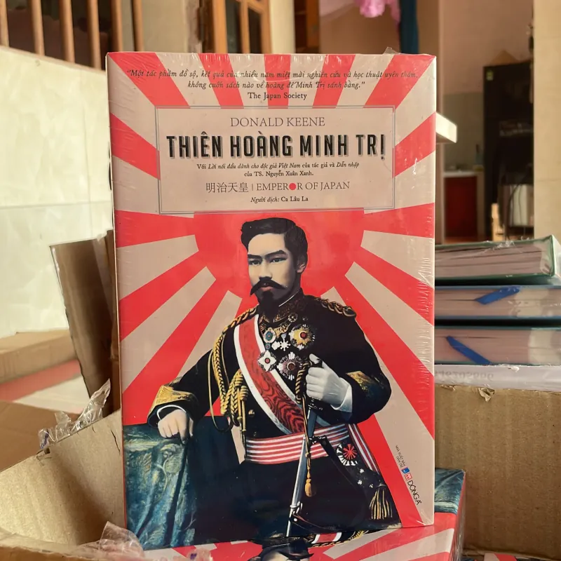 (Đông A) - Thiên Hoàng Minh Trị - Donald Keene ( bìa mềm) 1004112