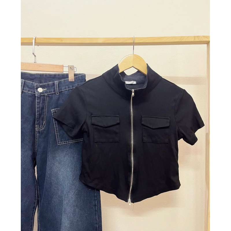Croptop khoá 551094