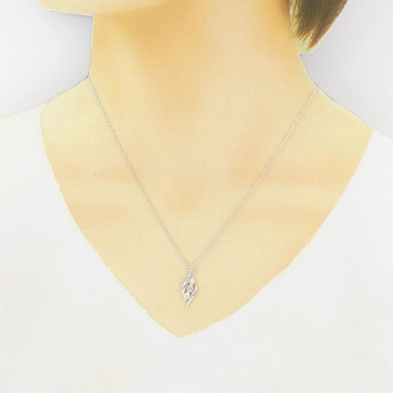 K18WG Dây chuyền kim cương 0.30CT - Hàng hiệu Chính hãng 861180