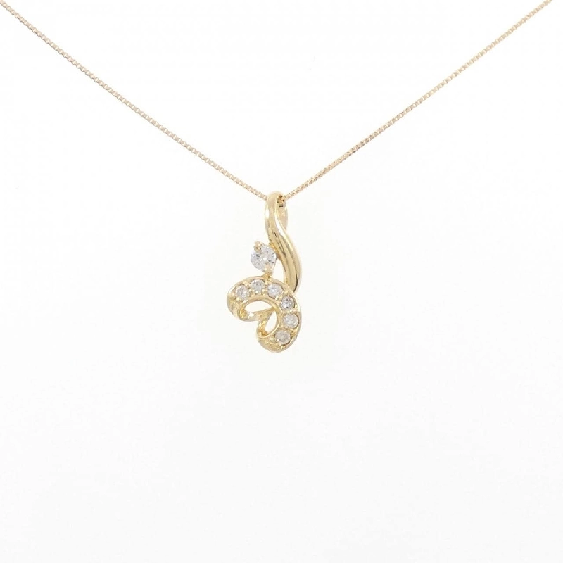 K18YG Dây chuyền kim cương 0.20CT - Hàng hiệu Chính hãng 861187