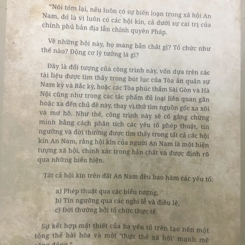 Hội kín xứ an nam - bìa mềm 1000170