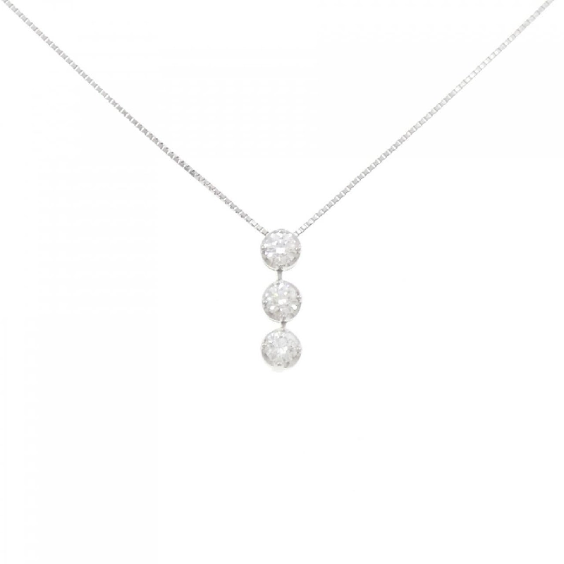 Dây chuyền kim cương PT900/PT850 0.172CT 0.176CT 0.177CT E VVS2-VS2 EXT - Hàng hiệu Chính hãng 873566
