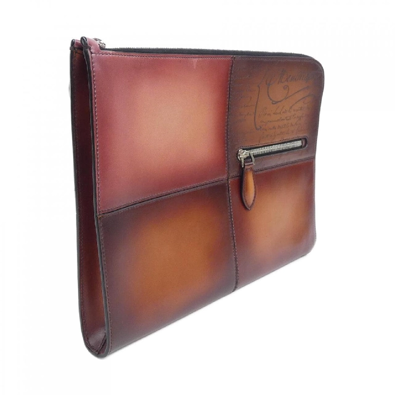 Berluti ニノTGMスクリットレザークラッチ BAG - Hàng hiệu Authentic 906888