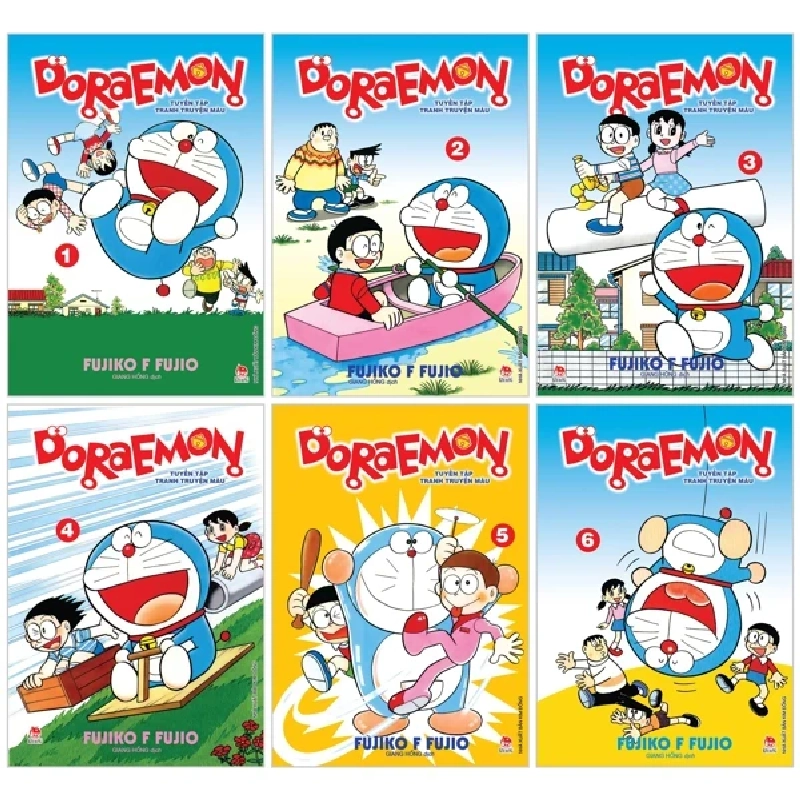 Doraemon - Tuyển Tập Tranh Truyện Màu (Bộ 6 Tập) - Fujiko F. Fujio 284959