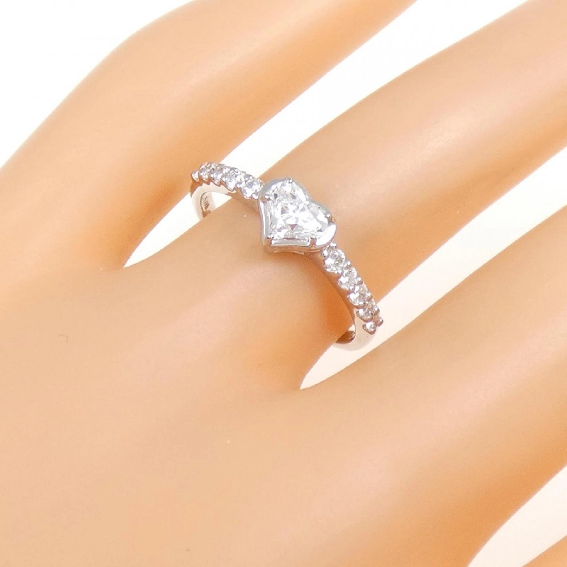 Nhẫn kim cương hình trái tim PT900 0.350CT 672376