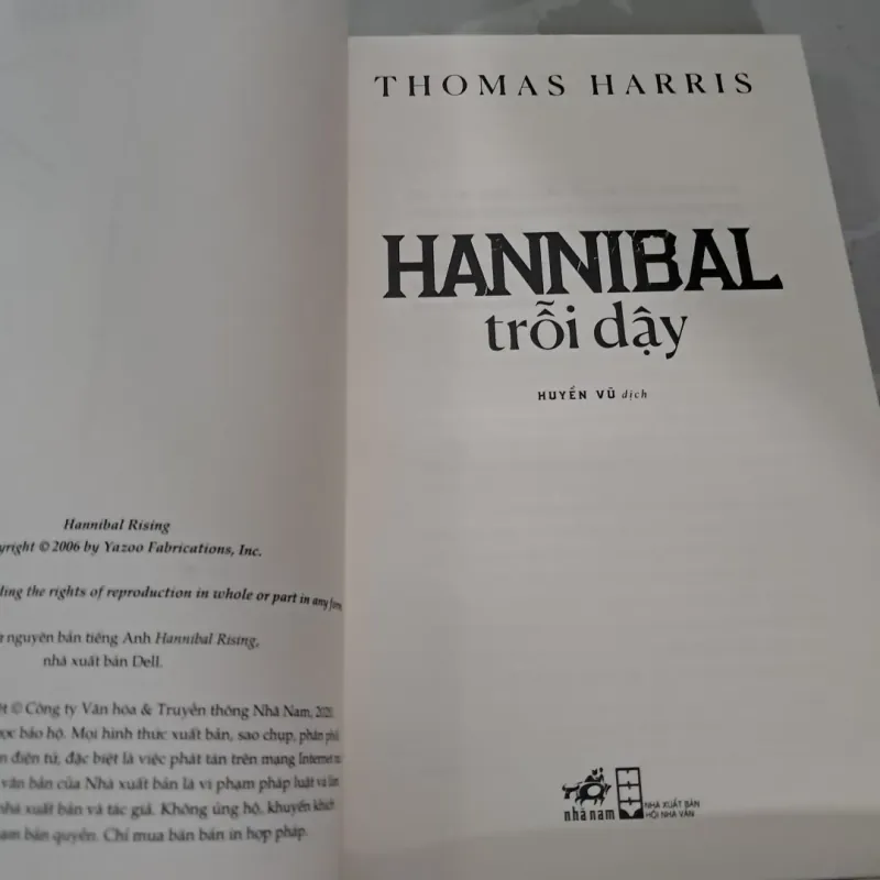 Bộ 4 cuốn Thomas Harris _Hannibal_Hannibal Trỗi Dậy
_Sự Im Lặng Của Bầy Cừu_Rồng Đỏ  752436