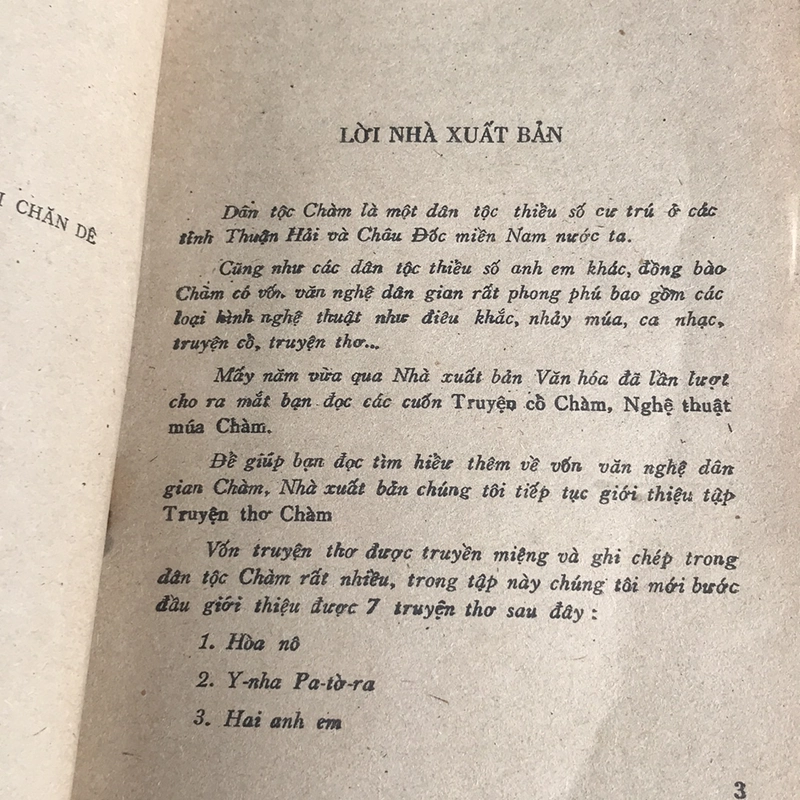 Truyện thơ CHÀM 507270