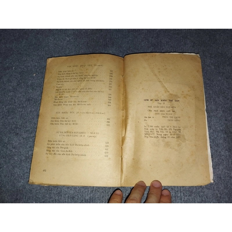 LỊCH SỬ SÂN KHẤU THẾ GIỚI TẬP II 478594