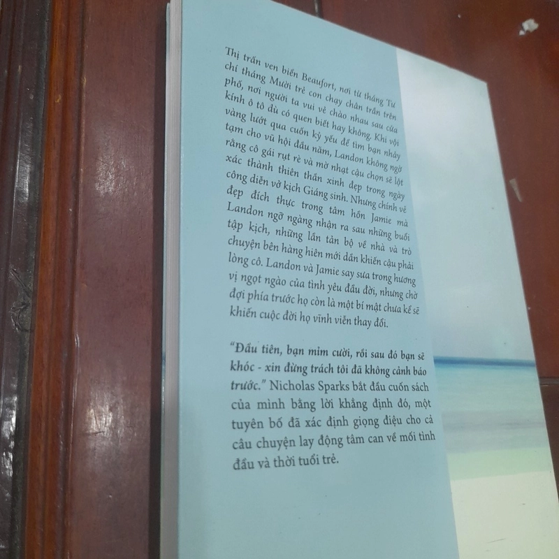 Nicholas Sparks, đoạn đường để nhớ (tiểu thuyết - nhã nam phát hành) 186788