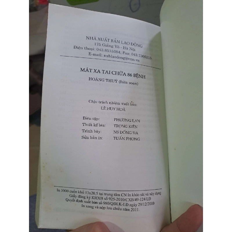 Mát xa tai chữa 86 bệnh - Hoàng Thuý SỨC KHỎE - THỂ THAO HCM0910 923848