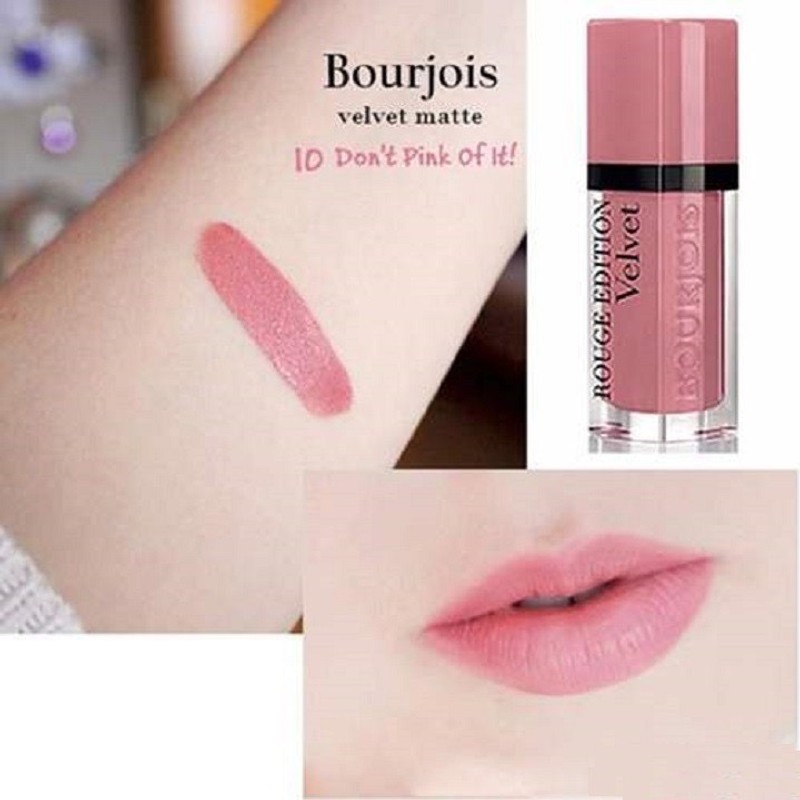 Son tint kem lì Bourjois Rouge Edition Velvet Màu số 10 ít sử dụng 138041