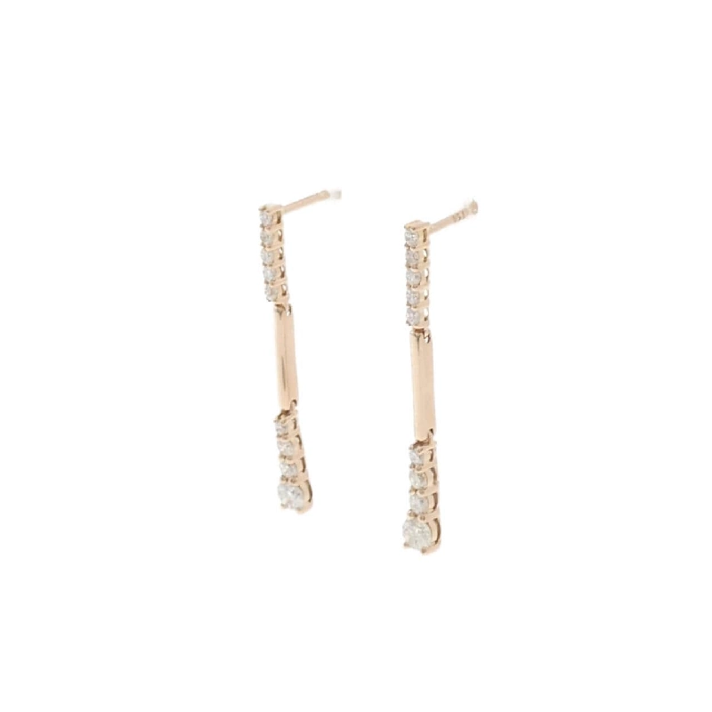 K18PG Bông tai Kim cương 0.50CT - Hàng hiệu Chính hãng 867742