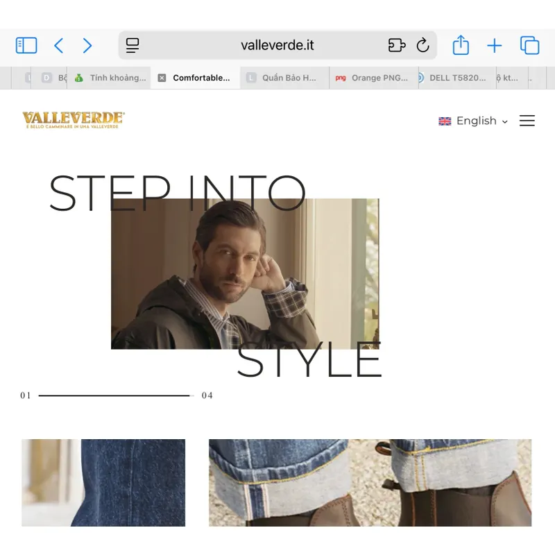 Giầy Ý Sneaker Valleverde size 43 quay phim xong thanh lý 633313