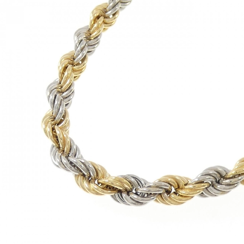 K18YG/PT850 Necklace - Hàng hiệu Authentic 867935