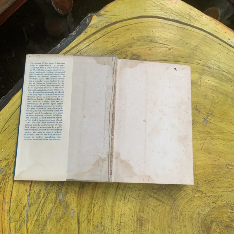 ELEMENTARY MATHEMATICS- G. DOROFEEV- M. POTAPOV- N. ROZOV 760963