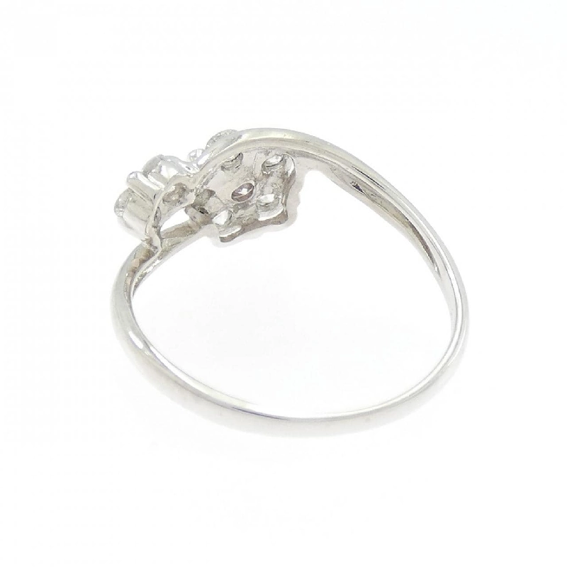 Nhẫn kim cương hồng PT900 hoa 0.102CT - Hàng hiệu Authentic 851638