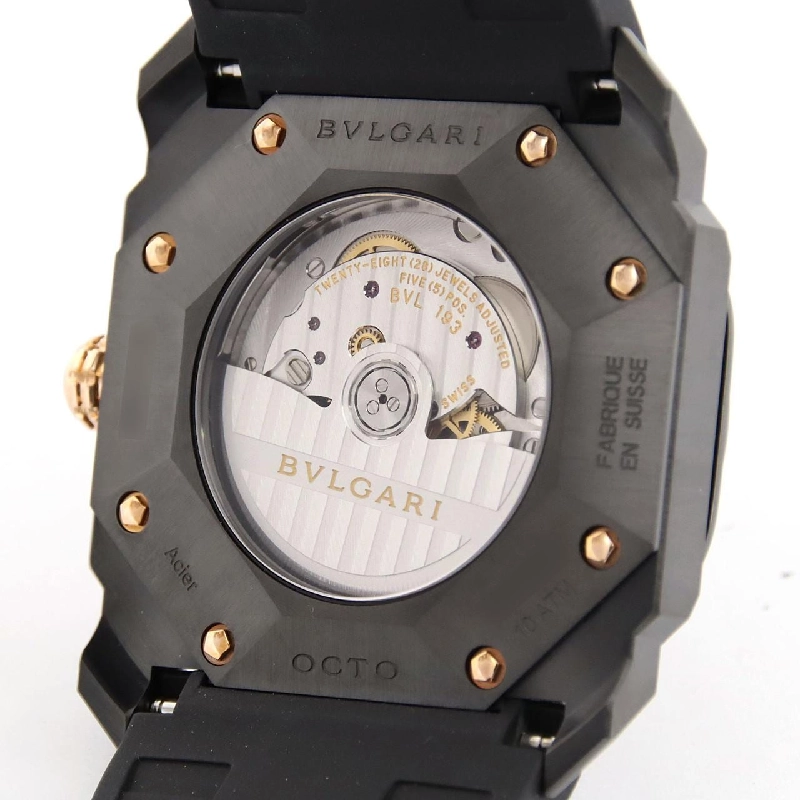 Bulgari Octo Ultranero DLC BGO41S/BGO41BBSVD SS Automatic - Hàng hiệu Authentic 889538