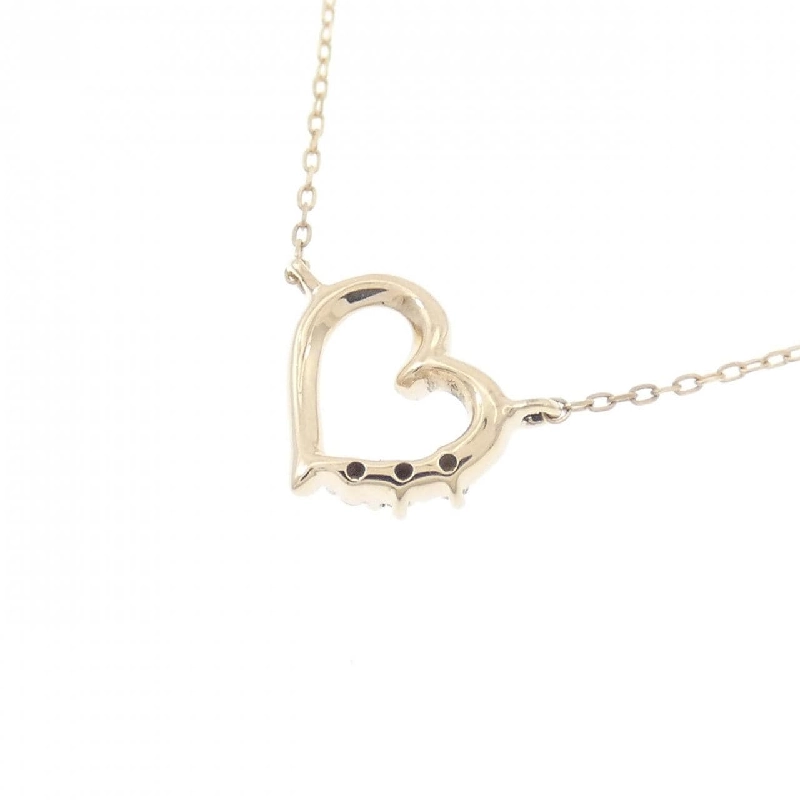 K10YG Dây chuyền kim cương hình trái tim - Hàng hiệu Authentic 856312