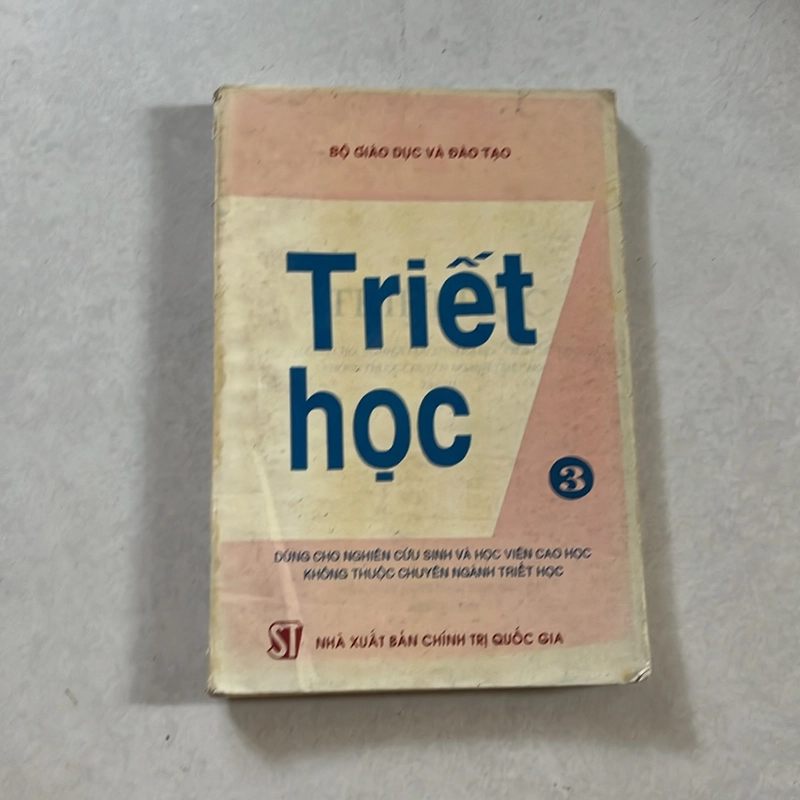 Triết học - Dùng cho nghiên cứu sinh và học viên cao học — 1993s 497652