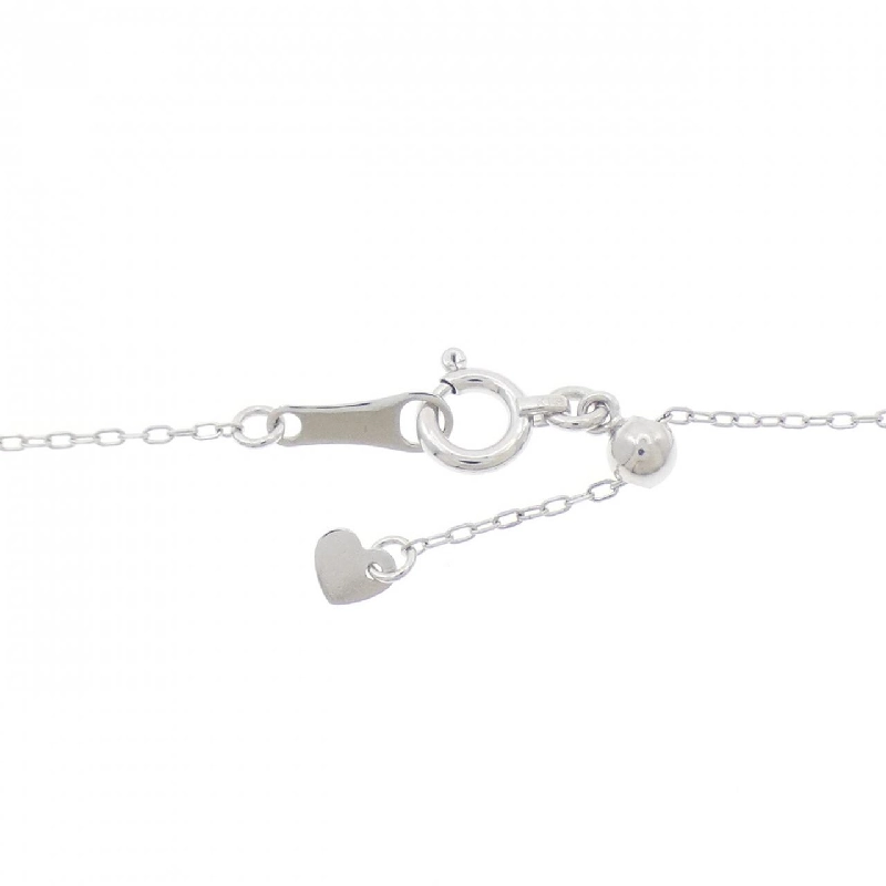 K18WG Đá màu Dây chuyền - Hàng hiệu Chính hãng 861302