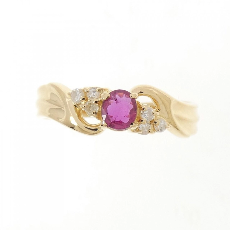 Nhẫn Ruby K18YG - Hàng hiệu Chính hãng 853061