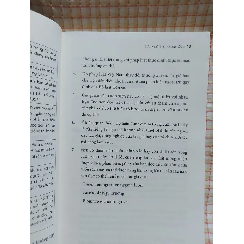 PHÁP LÝ M&A CĂN BẢN - Luật sư TRƯƠNG HỮU NGỮ 797605