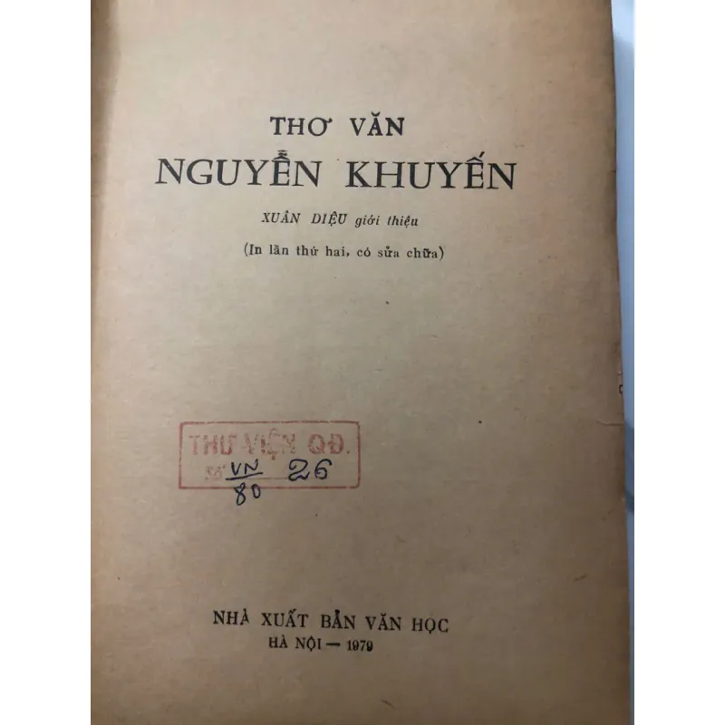 Thơ văn Nguyễn Khuyến – Nguyễn Khuyến 998416